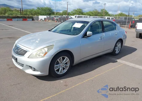 2012 Infiniti G25 Journey из США, поврежденный, VIN JN1DV6AP5CM810404